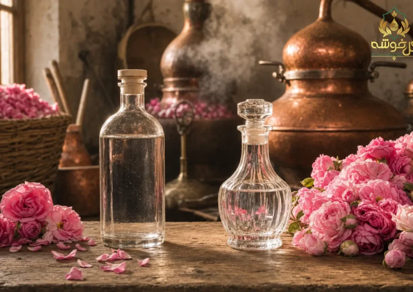 تفاوت گلاب معمولی با گلاب دو آتیشه